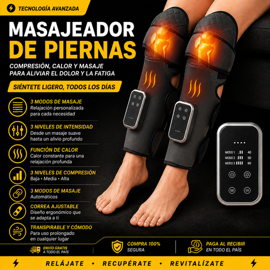 Masajeador Terapéutico de Piernas y Brazos