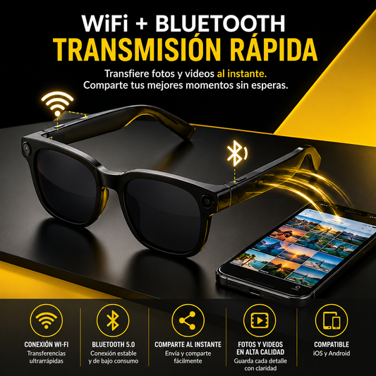 Gafas Inteligentes con Cámara