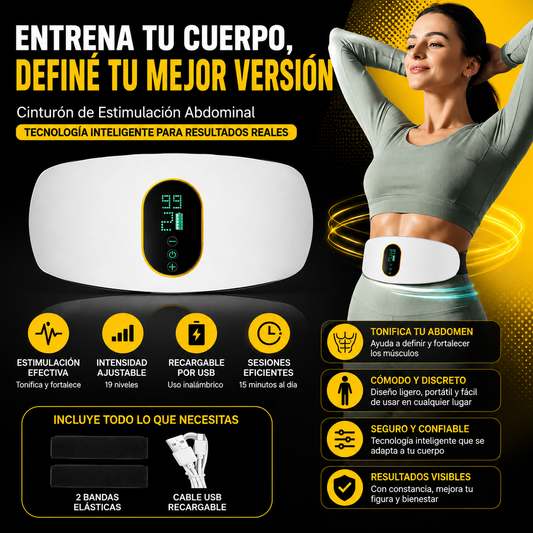 Cinturón Masajeador Abdominal Térmico