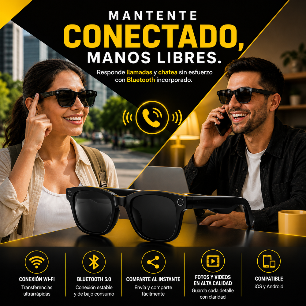 Gafas Inteligentes con Cámara