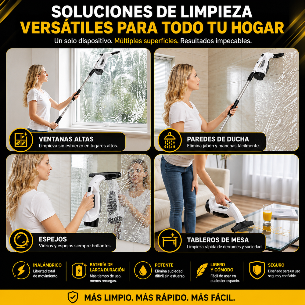 Limpiacristales Electrico Extensible