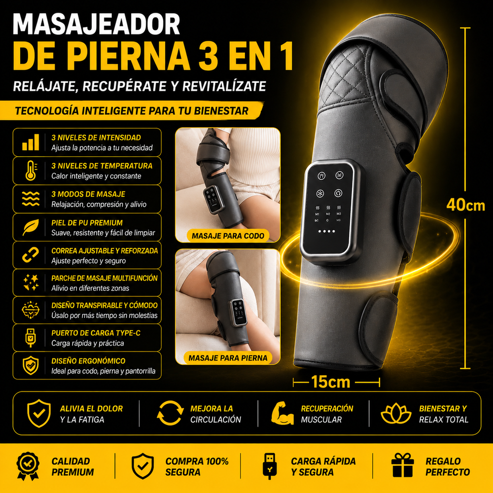 Masajeador Terapéutico de Piernas y Brazos