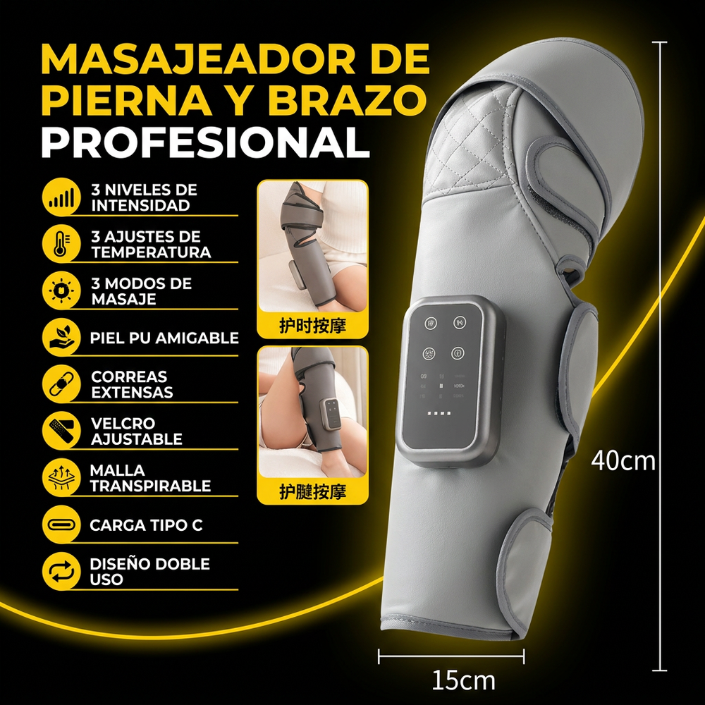 Masajeador Terapéutico de Piernas y Brazos