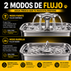 Fuente de Agua de Acero Inoxidable para Mascota