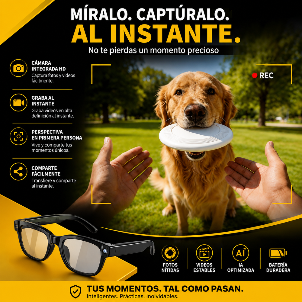 Gafas Inteligentes con Cámara