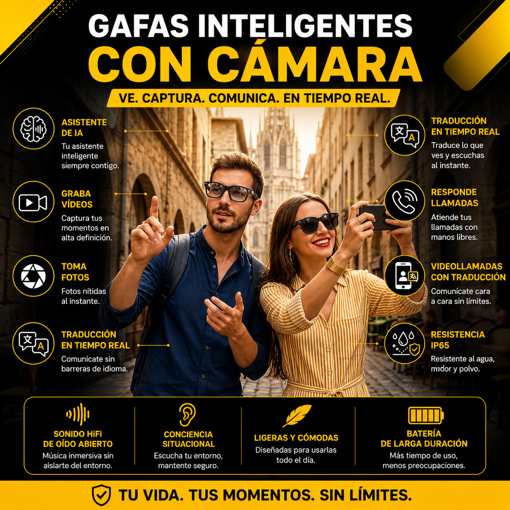 Gafas Inteligentes con Cámara