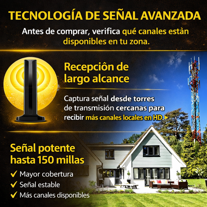 ANTENA DIGITAL HDTV