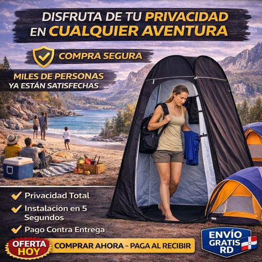 TIENDA DE PRIVACIDAD PORTÁTIL DESPLEGABLE