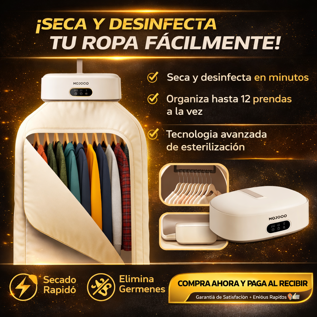 Secadora de Ropa Portátil Inteligente