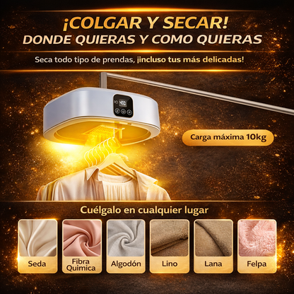 Secadora de Ropa Portátil Inteligente